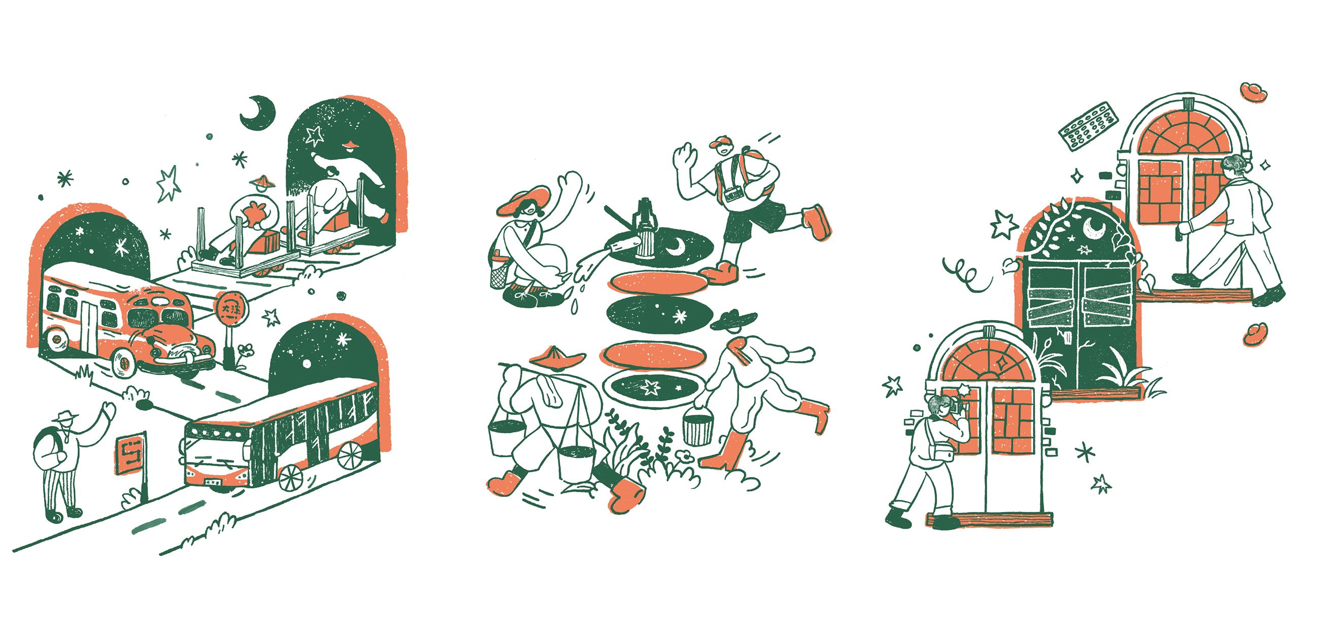 The Plan of illuminating a story of Daxi